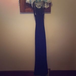 Black formal gown